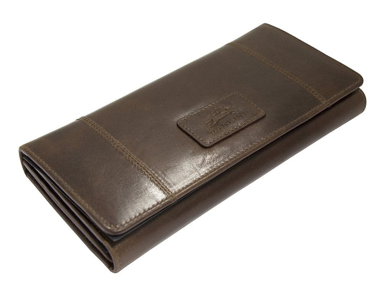Mancini Wallets Mancini CASABLANCA Ladies' RFID Secure Trifold Wallet