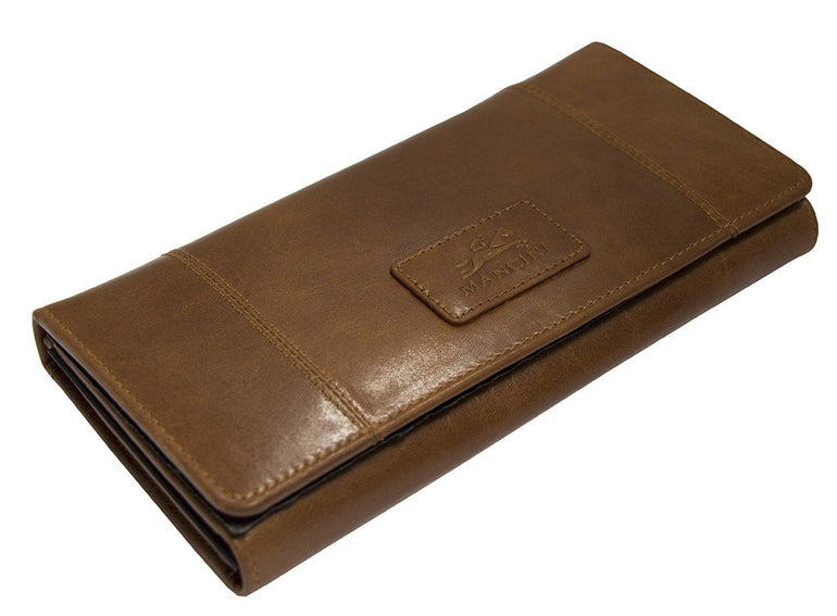 Mancini Wallets Mancini CASABLANCA Ladies' RFID Secure Trifold Wallet