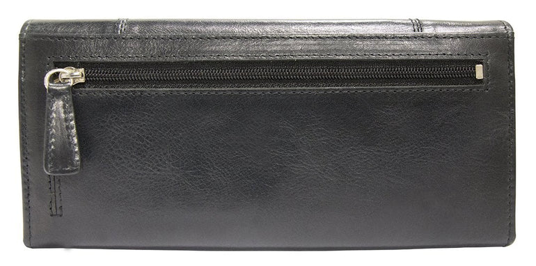 Mancini Wallets Mancini CASABLANCA Ladies' RFID Secure Trifold Wallet