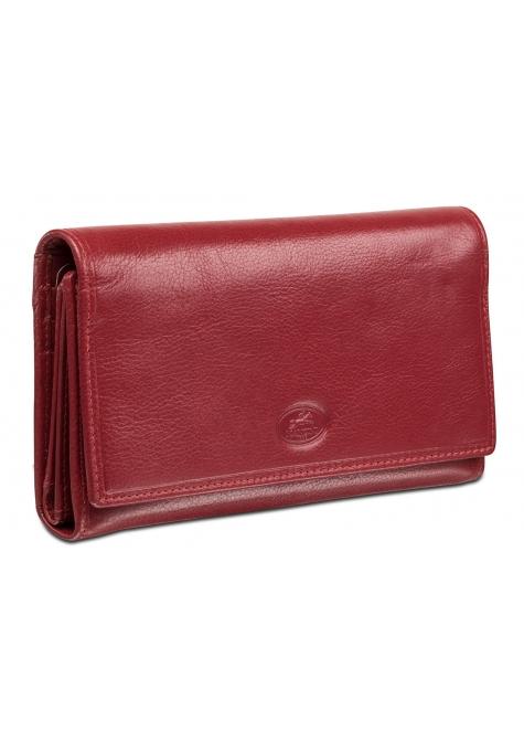 Mancini Wallets Mancini EQUESTRIAN-2 Ladies' RFID Secure Trifold Checkbook Wallet