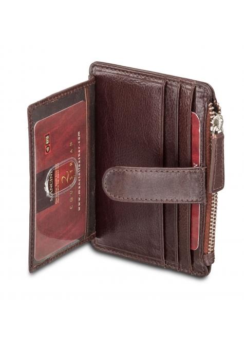 Mancini Wallets Mancini EQUESTRIAN-2 Men`s RFID Secure Card Case and Coin Pocket