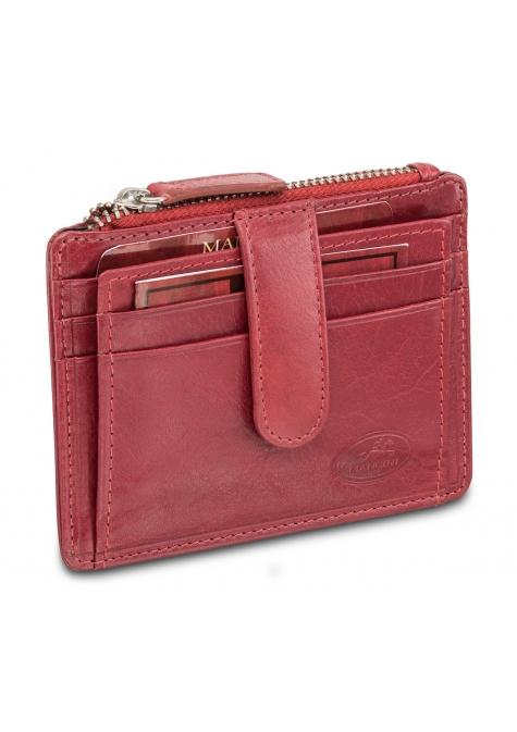 Mancini Wallets Mancini EQUESTRIAN-2 Men`s RFID Secure Card Case and Coin Pocket