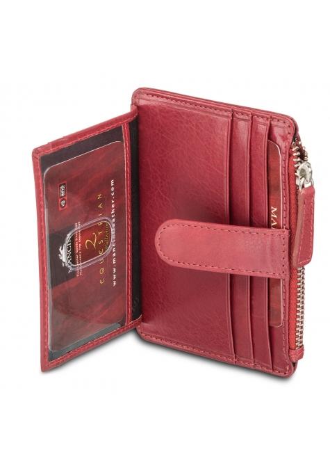 Mancini Wallets Mancini EQUESTRIAN-2 Men`s RFID Secure Card Case and Coin Pocket