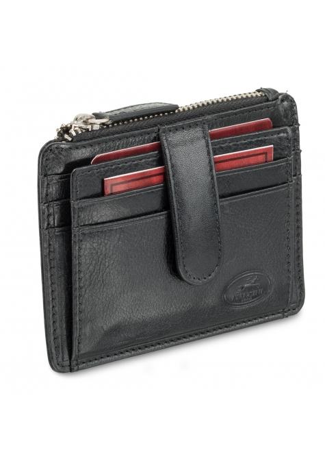 Mancini Wallets Mancini EQUESTRIAN-2 Men`s RFID Secure Card Case and Coin Pocket