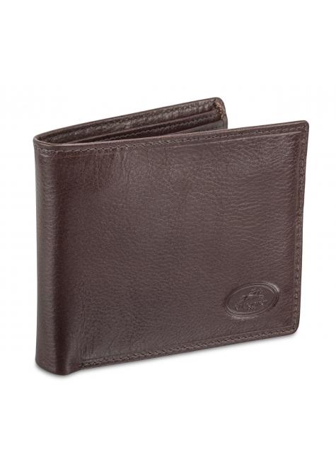 Mancini Wallets Mancini EQUESTRIAN-2 Men’s RFID Secure Center Wing Wallet with Coin Pocket