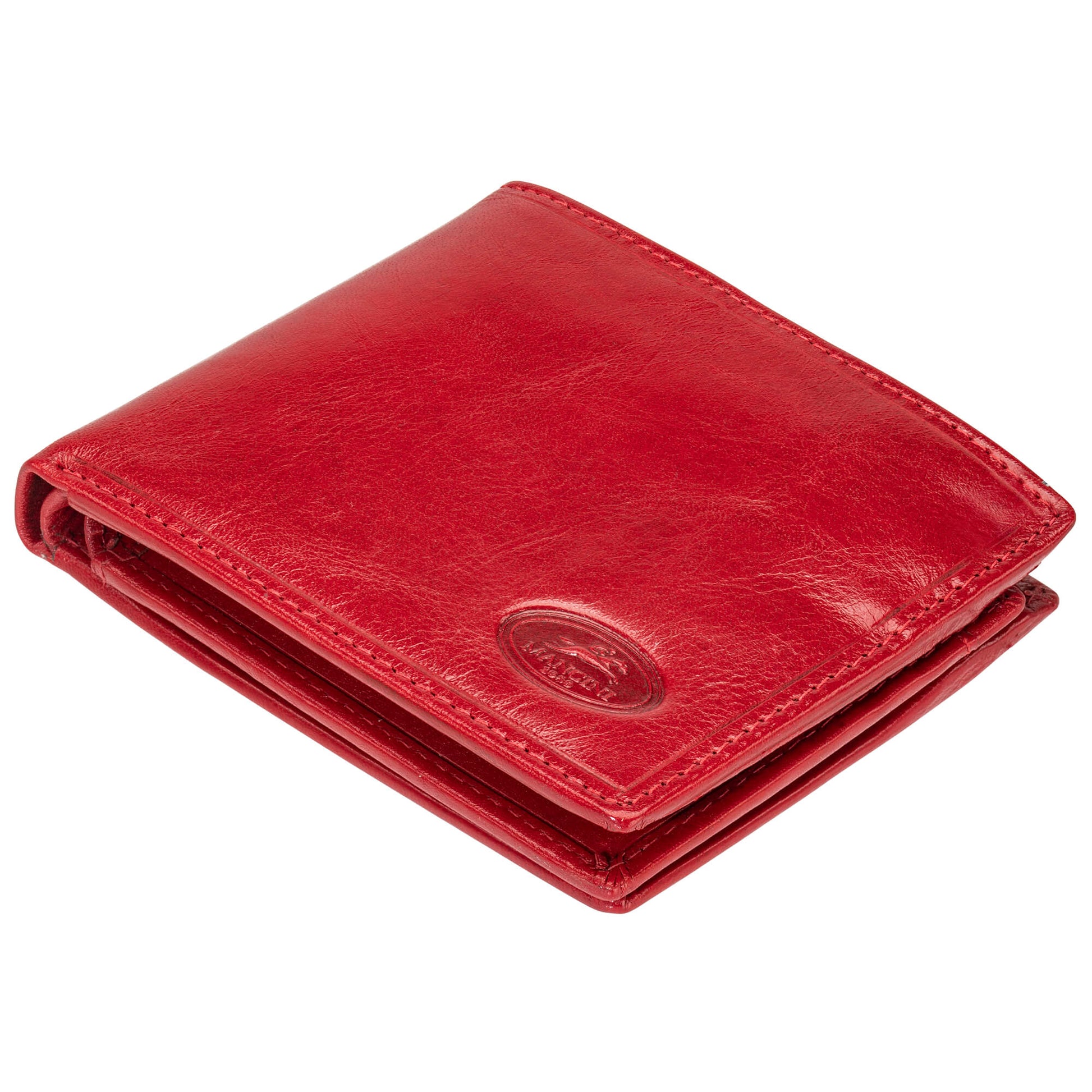 Mancini Wallets Mancini EQUESTRIAN-2 Men’s RFID Secure Center Wing Wallet with Coin Pocket