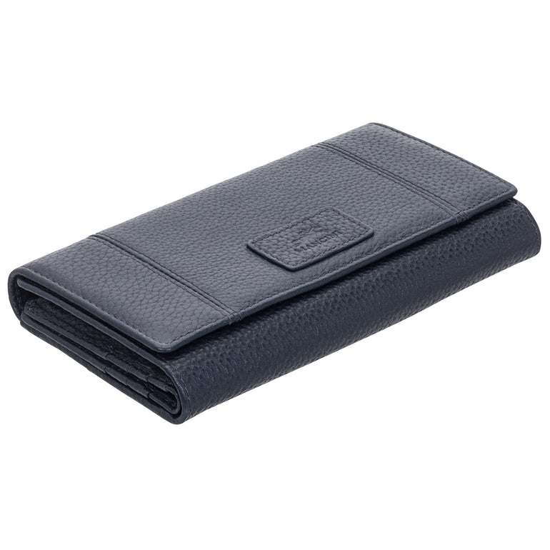 Mancini Wallets Mancini Pebbled Ladies’ RFID Trifold Wallet