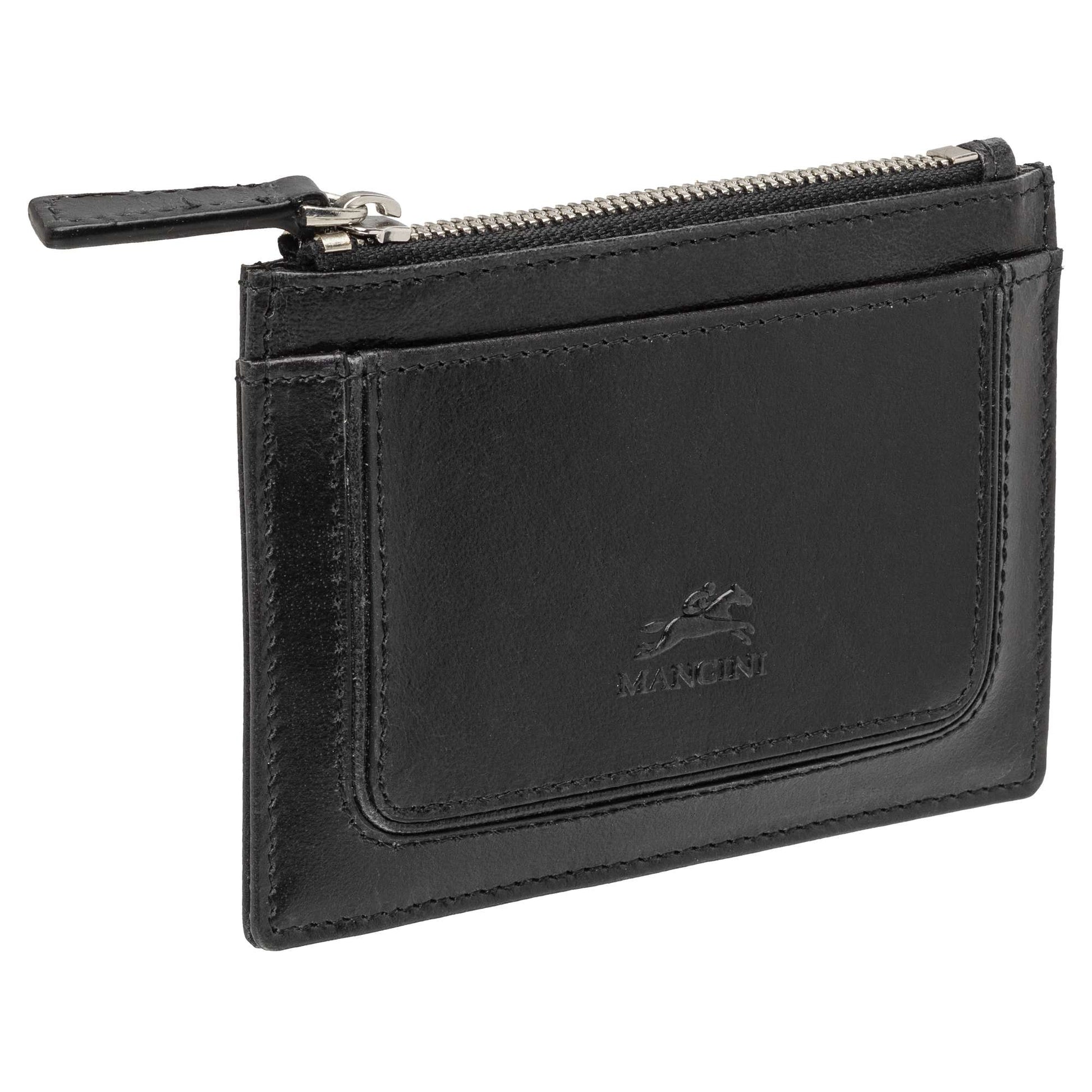 Mancini Wallets Mancini  South Beach RFID Secure Card Case and Coin Pocket