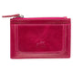 Mancini Wallets Pink Mancini  South Beach RFID Secure Card Case and Coin Pocket