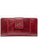 Mancini Wallets Red Mancini CASABLANCA Ladies' RFID Secure Clutch Wallet