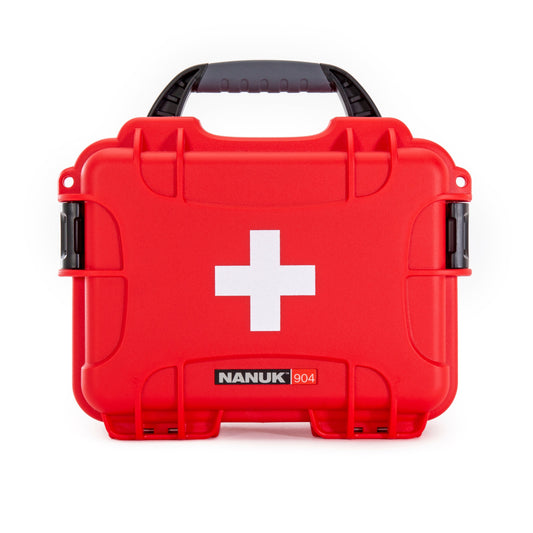 Nanuk 904 First Aid Case - Red