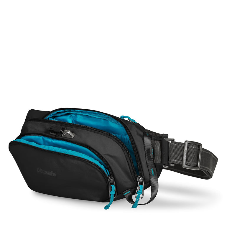 Pacsafe Waist Pouches Econyl Black Pacsafe Eco Anti-Theft Waist Pack