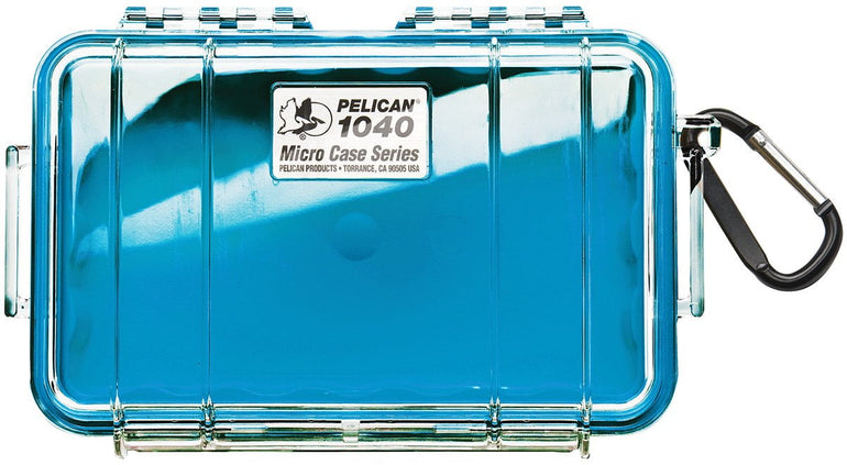 Pelican 1040 Micro Case  - Blue/Clear
