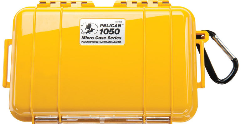 Pelican 1050 Micro Case - Yellow