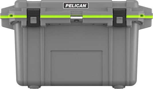 Pelican 70QT Elite Cooler - Dark Gray/Green