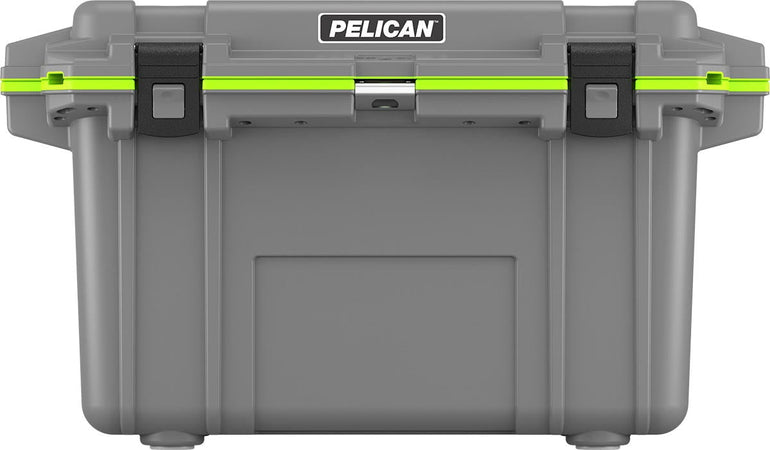 Pelican 70QT Elite Cooler - Dark Gray/Green
