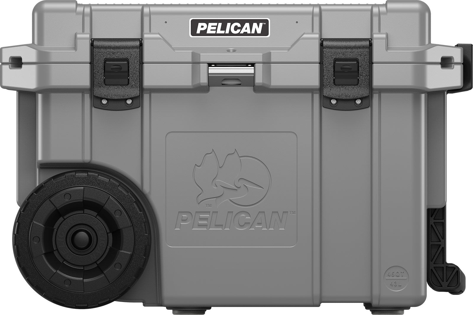 Pelican Coolers Graphite Pelican 45QW Elite Wheeled Cooler