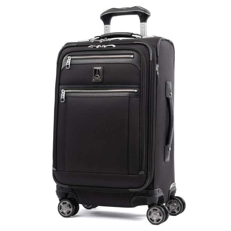 Travelpro Platinum Elite 21 Inch Expandable Carry-On Spinner Luggage - Shadow Black