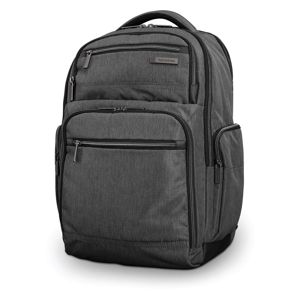 Samsonite Backpacks Charcoal Heather/Charcoal Samsonite Modern Utility Double Shot Backpack