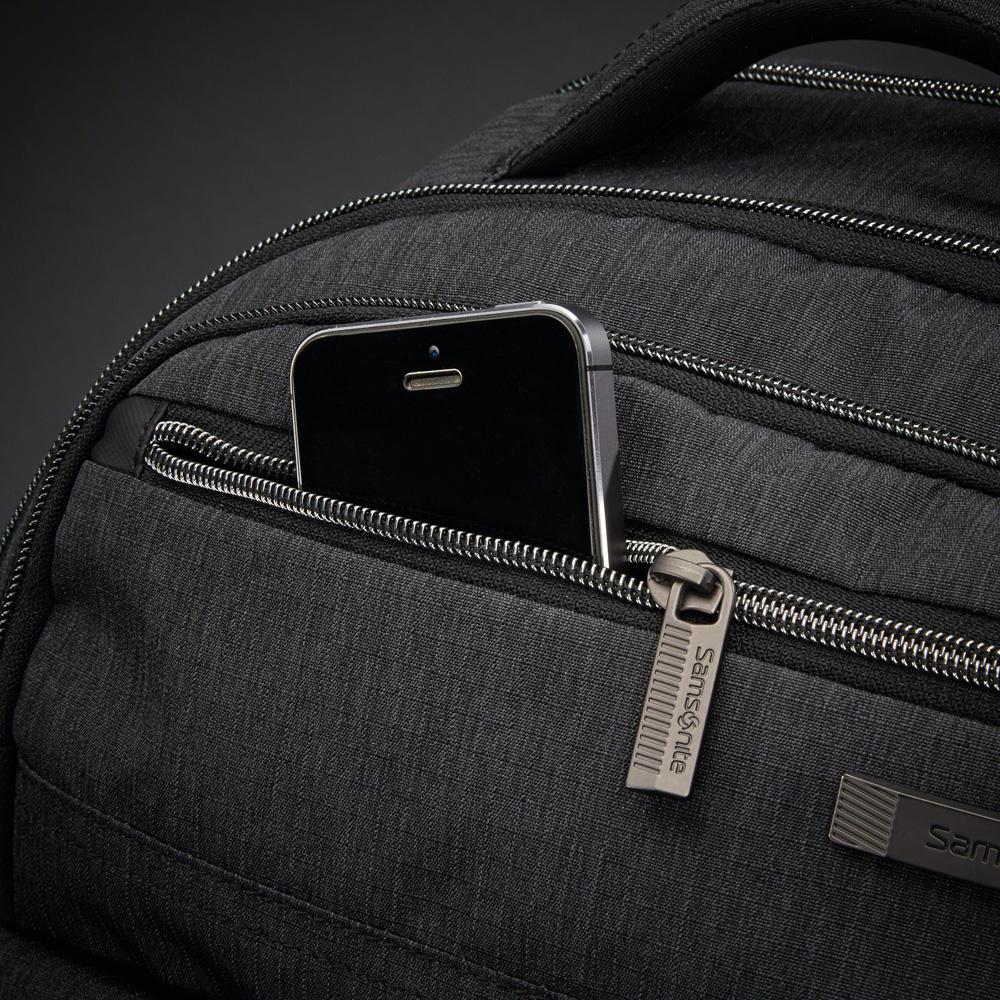 Samsonite Backpacks Charcoal Heather/Charcoal Samsonite Modern Utility Double Shot Backpack