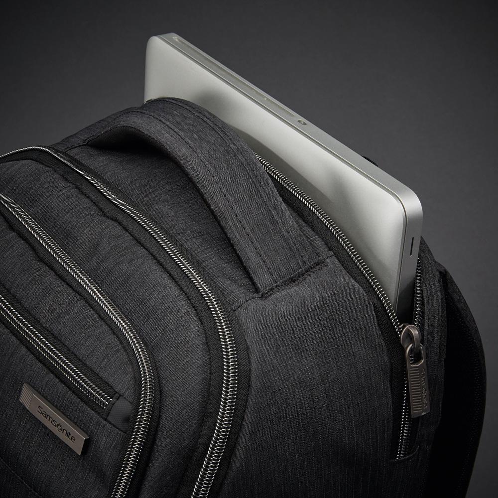 Samsonite Backpacks Charcoal Heather/Charcoal Samsonite Modern Utility Double Shot Backpack