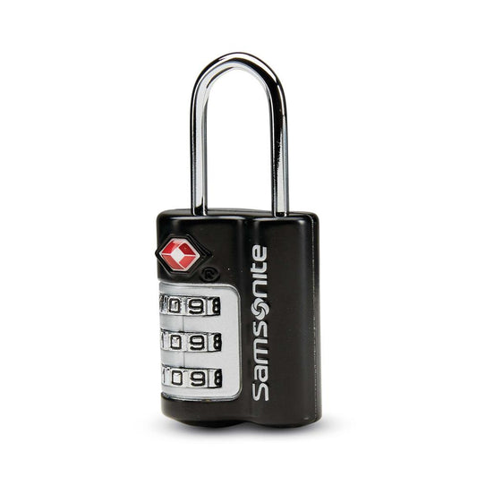 Samsonite Locks Black Samsonite 3 Dial Travel Sentry Combination Lock