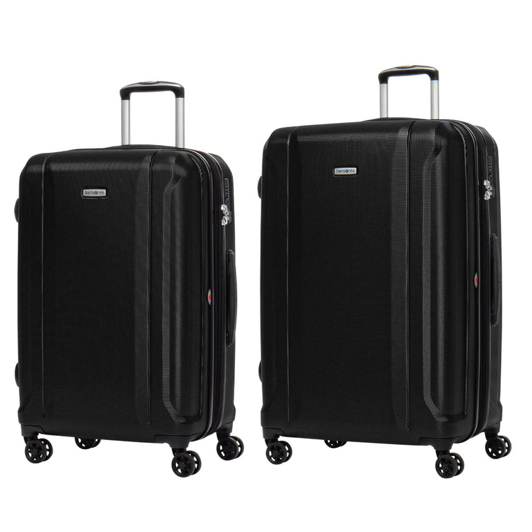 Samsonite Luggage Black Samsonite Omni 3.0 - 2 Piece Expandable Spinner Luggage Set (Medium & Large)