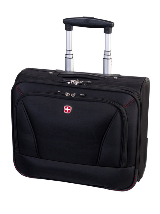 Swiss Gear Wheeled Mobile Office - 15.6 Inches - Black