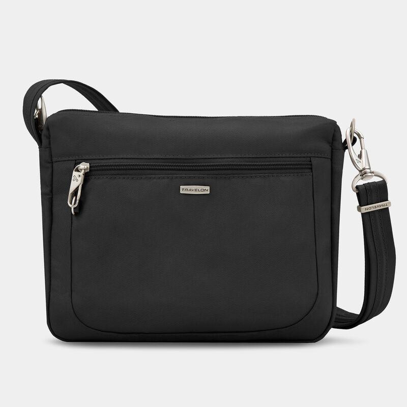 Travelon Cross-Body Bag Black Travelon Anti-Theft Classic Small E/W Crossbody (RFID Blocking)