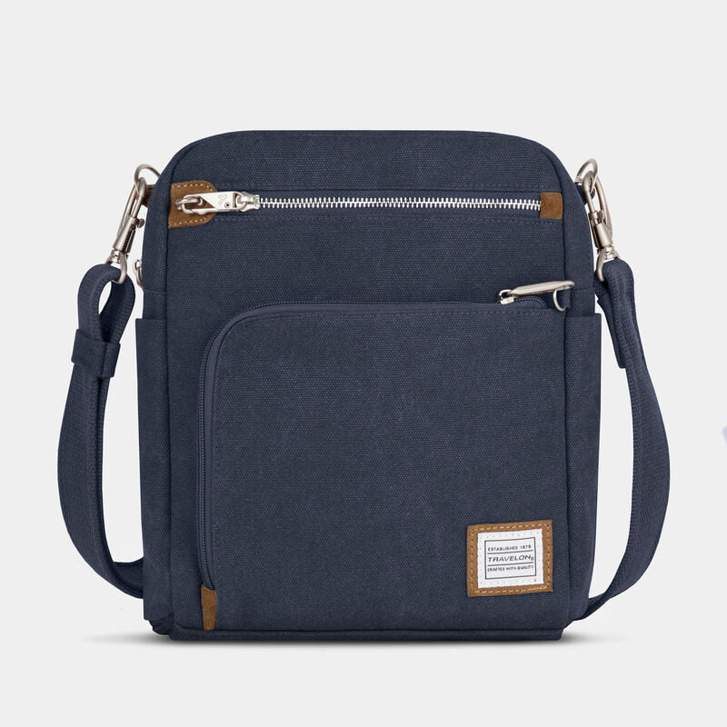 Travelon Cross-Body Bag Indigo Travelon Anti-Theft Heritage Tour Bag