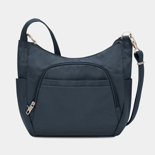 Travelon Handbag Midnight Travelon Anti-Theft Classic Crossbody Bucket Bag (RFID Blocking)