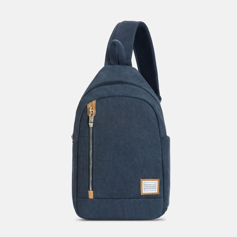 Travelon Sling Bag Indigo Travelon Anti-Theft Heritage Sling