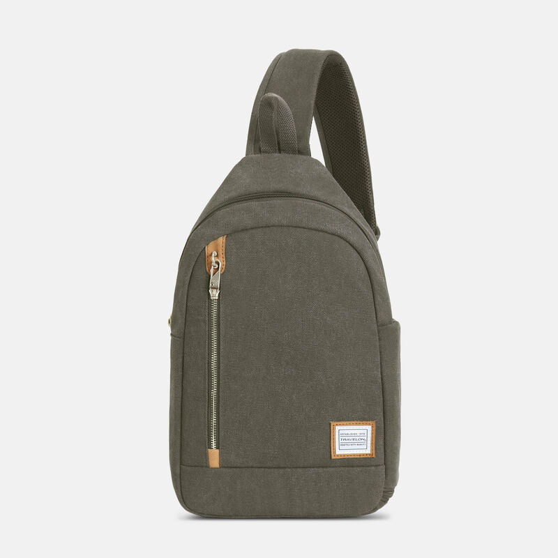 Travelon Sling Bag Sage Travelon Anti-Theft Heritage Sling