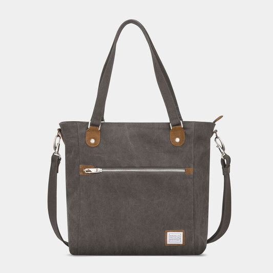 Travelon Tote Bag Pewter Travelon Anti-Theft Heritage Tote