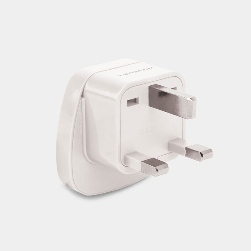 Travelon Travel Accessories White Travelon U.K. Grounded Adapter Plug