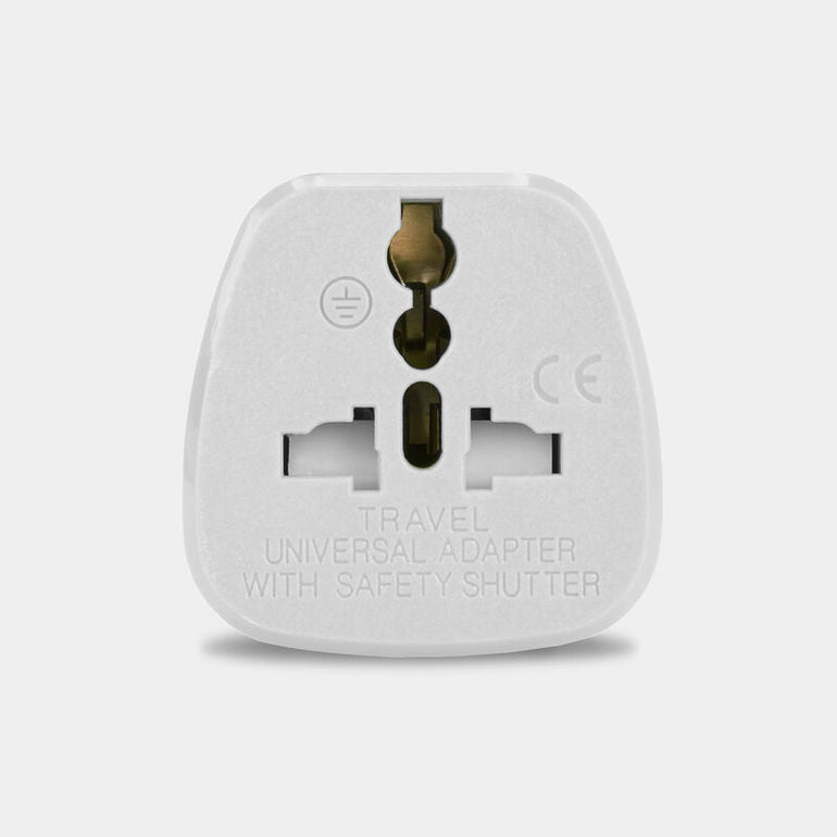 Travelon Travel Accessories White Travelon U.K. Grounded Adapter Plug
